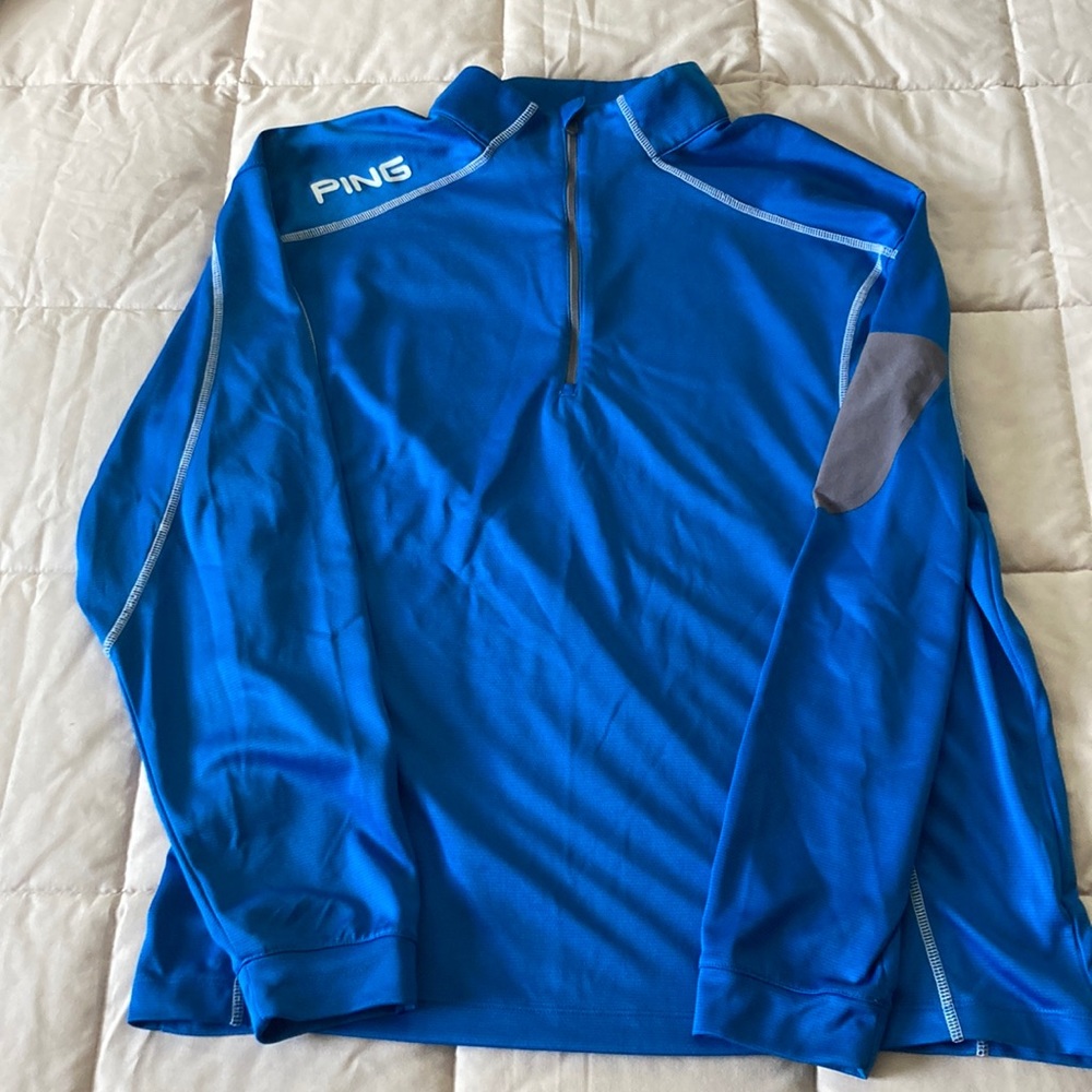 Mens Ping Quarter Zip